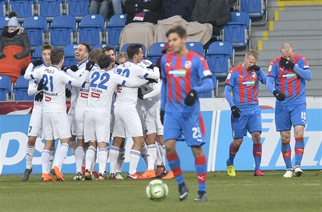 18. kolo první fotbalové ligy: Viktoria Plze - Vysoina Jihlava, 26. února v...