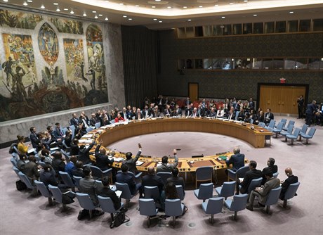 lenové rady OSN hlasují o rezoluci poadující 30denní pímí v Sýrii.