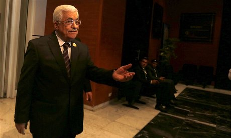 Prezident palestinské samosprávy Mahmúd Abbás. Snímek je z roku 2015.