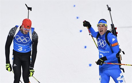 Dominik WIndisch porazil Arnda Peiffera ve finii i díky nesportovnímu zkíení...