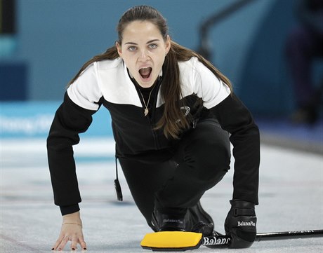 Ruská curlerka Anastasia Bryzgalovová.