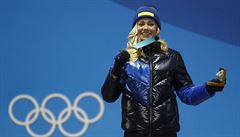 védka Frida Hansdotterová (slalom)