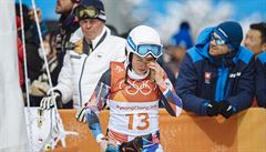Unikátní záb�ry zprost�edkovala ly�a�ka Nikol Ku�erová divák�m z olympijského...