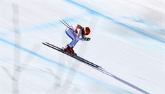 Mikaela Shiffrinová z USA pi kombinaci na olympijských hrách v Pchjongchangu