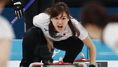 Je! A vy mete! Japonská curlerka Chinami Yoshidaová.