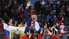 Oleg Znarok a jeho vítězná radost. | na serveru Lidovky.cz | aktuální zprávy