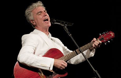 Hudebník David Byrne v roce 2009.