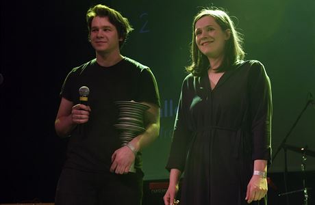 Veronika Burinkov a David Zeman, tborsk duo Kalle, pevzali 8. bezna 2018...