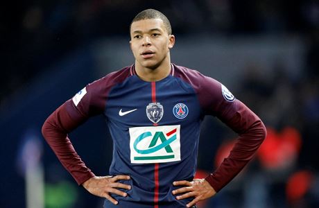 Kylian Mbappé z PSG.