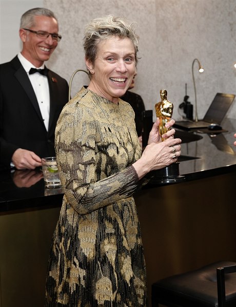 Hereka Frances McDormandová letos získala druhého Oscara