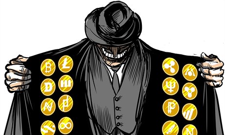 Kryptoměny a bitcoin.