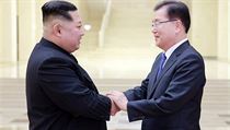 Kim ong-un pr chce energicky prosazovat sbliovn Korej.