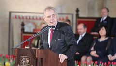 Miloš Zeman během inaugurace | na serveru Lidovky.cz | aktuální zprávy