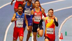 Halové MS: finále bhu na 400 metr s Pavlem Maslákem