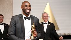 Basketbalista Kobe Bryant, kterému byl udlen Oscar za nejlepí animovaný...