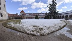 Park zámku v Teli na Jihlavsku.