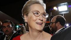 Hereka Meryl Streepnová. Slavnostní 90. galaveer Oscar, cen Akademie...