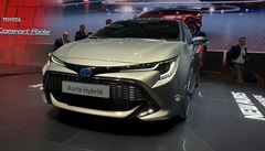 Toyota Auris tetí generace na autosalonu v enev
