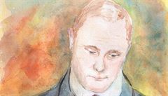 Rutí koláci a dti v mateských kolách kreslí prezidenta Vladimira Putina.