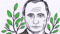 Kadé dít dostane na památku odznak s Putinovým portrétem.