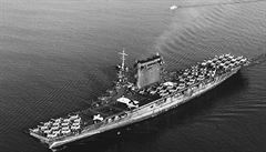 Americká letadlová lo USS Lexington byla uvedena do sluby v prosinci 1927 do...