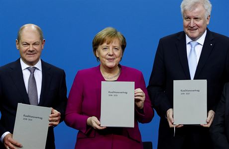 Zstupci nov vznikl koalice CDU/CSU a SPD.