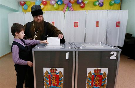 Volby v Rusku - ilustraní foto.