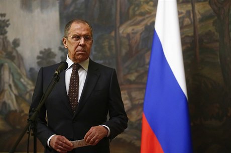 Ruský ministr zahranií Sergej Lavrov.