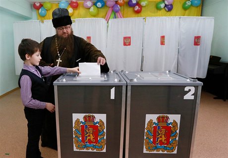 Volby v Rusku - ilustraní foto.