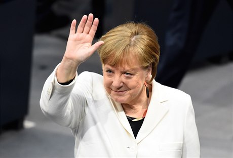 Angela Merkelová byla počtvrté zvolena kancléřkou.