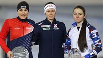 Zleva: Karolína Erbanová, Vanessa Herzogová z Rakouska a Ruska Angelika...