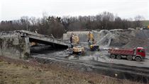 Pi rekonstrukci silnice I/48, budouc dlnice D48, v Pboru na Novojinsku...