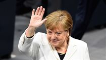 Angela Merkelová byla počtvrté zvolena kancléřkou.