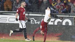 Utkání 21. kola první fotbalové ligy: AC Sparta Praha - SK Slavia Praha....