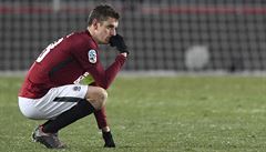 Utkání 21. kola první fotbalové ligy: AC Sparta Praha - SK Slavia Praha. Ondej...