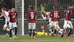 Utkání 21. kola první fotbalové ligy: AC Sparta Praha - SK Slavia Praha. Milan...