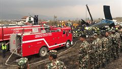 Havárie se stala na letiti v nepálské metropoli Káthmándú.
