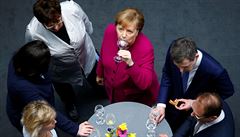 Velká koalice pod vedením kancléky Angely Merkelové vzniká u potetí.