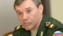 Náelník generálního tábu ruské armády Valerij Gerasimov.