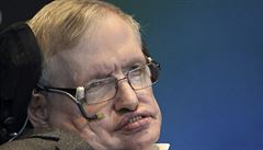 Stephen Hawking v Londýn v roce 2015.