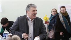 Pavel Grudinin, kandidát za Komunistickou stranu Ruska.