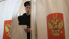 Volby v krymském Sevastopolu.