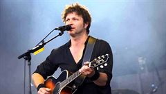 Francouzský zpvák a kytarista Bertrand Cantat.