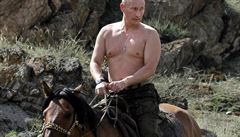 Vladimir Putin v muném posedu.