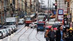 Praha chce zkrtit opravu Husitsk, kter psob kolaps na ikov