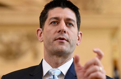 Pedseda Snmovny reprezentant amerického Kongresu Paul Ryan.