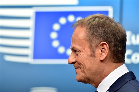 Tusk na summitu EU v Bruselu 22. bezna.