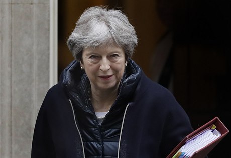 Britská premiérka Theresa Mayová 28. b�ezna 2018.
