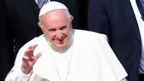 Pašijový týden zahájil papež František mší pod širým nebem na Svatopetrském...