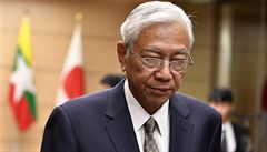 Rezignoval barmsk prezident Tchin jo, spojenec vdkyn Su ij